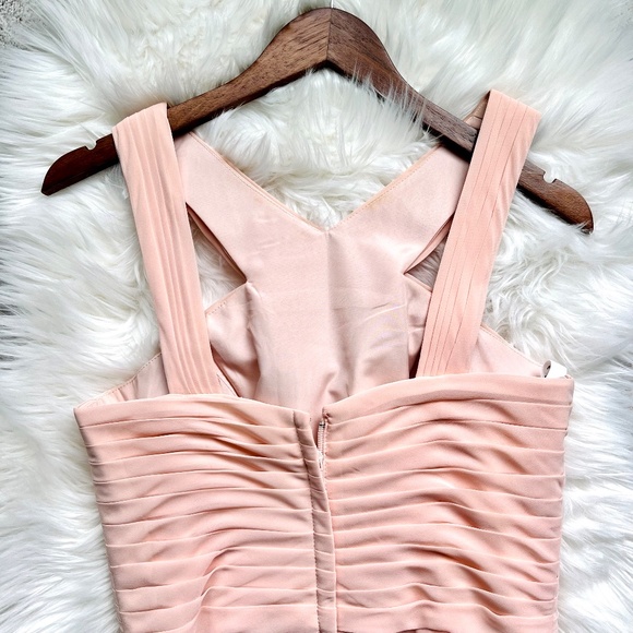 Azazie Kaleigh Pearl Pink Size A6 Unaltered - Picture 6 of 8